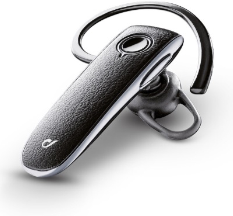 CELLULARLINE Mono auricolare in-ear con microfono bluetooth Cellular Line Executive nero effetto pelle